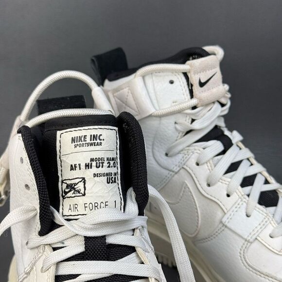 Nike Air Force 1 High Utility 2.0 Summit White Women's size 8 - Picture 6 of 9